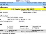 Ecb Violations Penalty forgiveness at B2 Modular tower Unresolved Construction Violations