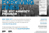 Ecb Violations Penalty forgiveness forgiving Fines the Nyc Amnesty Program Jamaica 311