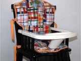 Eddie Bauer High Chair Seat Pad Custom Eddie Bauer Madras Plaid High Chair Cushions High