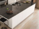 Ekbacken Countertop White Marble Effect formica Ferro Grafite with White Cabinets Google Search Kitchen