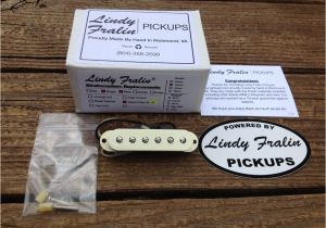 Electronics Recycling In Richmond Va Lindy Fralin Steel Pole Sp43 Strat Neck Pickup Aged White Cover