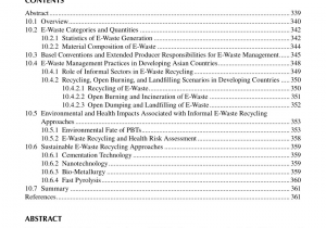 Electronics Recycling Santa Rosa California Pdf E Waste Recycling Environmental and Health Impacts