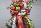 Elf Legs and Hat for Christmas Tree Elf Legs Christmas Tree topper Ready to Ship