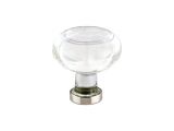 Emtek Crystal Cabinet Knobs Em86400 Emtek Georgetown 1 3 4 Inch Cabinet Knob