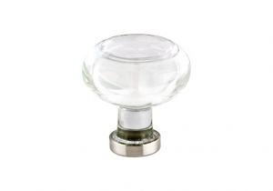 Emtek Crystal Cabinet Knobs Em86400 Emtek Georgetown 1 3 4 Inch Cabinet Knob