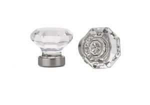 Emtek Crystal Square Cabinet Knobs Door Hardware Locks Handles Entrysets Emtek Products