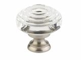 Emtek Crystal Square Cabinet Knobs Emtek 86563 86564 Deco Crystal Cabinet Cabinet Knob Low