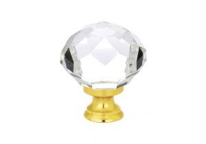 Emtek Diamond Crystal Cabinet Knob Emtek Diamond Cabinet Knob 1 3 4 Quot 86209