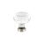 Emtek Georgetown Crystal Cabinet Knob Em86400 Emtek Georgetown 1 3 4 Inch Cabinet Knob