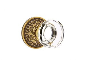 Emtek Lowell Crystal Cabinet Knob Emtek Lowell Knob