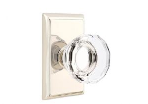 Emtek Lowell Crystal Cabinet Knob Emtek Lowell Knob