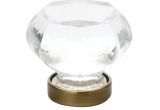 Emtek Old town Crystal Cabinet Knob Emtek 86011us7 French Antique Old town 1 1 4 Inch Diameter