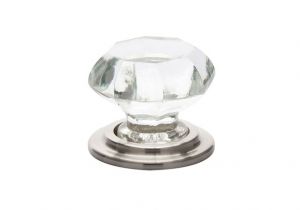 Emtek Old town Crystal Cabinet Knob Old town Clear Wardrobe Knob Crystal Porcelain