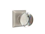 Emtek Providence Crystal Cabinet Knob Emtek American Heritage Providence Crystal Double Dummy