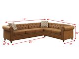 English Roll Arm sofa with Tight Back Amazon Com 2pcs Modern Camel Breathable Leatherette Sectional sofa