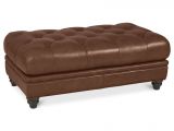 English Roll Arm sofa with Tight Back Martha Stewart Collection Bradyn Leather Cocktail Ottoman Created