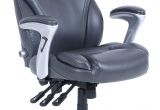 Ergohuman Office Chair with Leg Rest Amazon Com Serta Chr10054a Ergo Executive Office Chair Gray