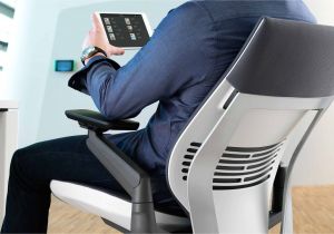 Ergohuman Plus Mesh Office Chair with Leg Rest Gesture Ergonomic Office Desk Chair Steelcase