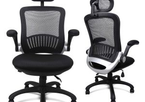 Ergonomic Office Chair with Leg Rest Amazon Com Ergonomic Mesh Office Chair Komene Swivel Desk Chairs