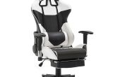 Ergonomic Office Chair with Leg Rest Giantex Ergonomic Adjustable Gaming Chair Modern High Back Racing