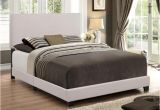 Erin Upholstered Panel Bed assembly Crown Mark Erin Beige King Upholstered Panel Bed