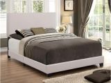 Erin Upholstered Panel Bed assembly Crown Mark Erin Beige King Upholstered Panel Bed