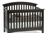 Essentials by Baby Cache Bliss Curved top Crib Baby Cache Bliss Essential Curved top Crib Espresso top
