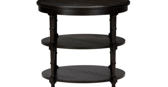 Ethan Allen Allistair Side Table Allistair Round Faux Bamboo Side Table Side Accent