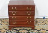 Ethan Allen Cherry Bedside Tables Ethan Allen Nightstand Bachelors Chest Cherry Ebay