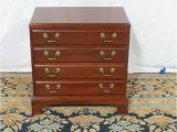 Ethan Allen Cherry Bedside Tables Ethan Allen Nightstand Bachelors Chest Cherry Ebay