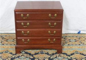 Ethan Allen Cherry Bedside Tables Ethan Allen Nightstand Bachelors Chest Cherry Ebay