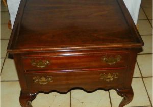 Ethan Allen Side Table Ebay Cherry Ethan Allen End Table Side Table with Drawer Rp