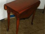 Ethan Allen Side Table Ebay Ethan Allen Cherry Dropleaf Side Table End Table T364 Ebay