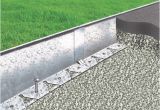 Everedge Steel Lawn Edging Everedge Halestem Galvanised Steel Landscape Edging