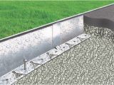 Everedge Steel Lawn Edging Everedge Halestem Galvanised Steel Landscape Edging