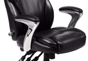 Executive Office Chair with Leg Rest Amazon Com Serta Bonded Leather Executive Chair Multi Paddle