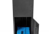 Extra Large Parcel Drop Box Extra Large Front Rear Access Dark Grey Smart Parcel Box