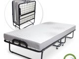 Extra Strong Bed Frame Milliard Diplomat Folding Bed Twin Size with Luxurious Memory Foam