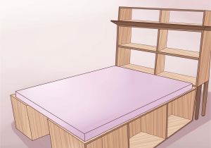 Extra Strong Wooden Bed Frames 3 Ways to Build A Wooden Bed Frame Wikihow