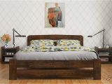Extra Strong Wooden Bed Frames New Super King Size solid Wooden Bedframe F1 with Slats and Extra