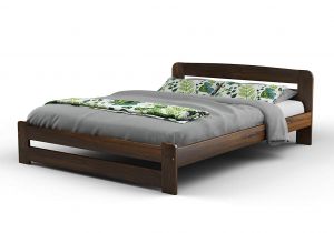 Extra Sturdy King Bed Frame New Super King Size solid Wooden Bedframe F1 with Slats and Extra
