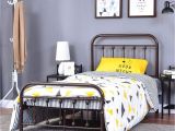 Extra Sturdy Queen Bed Frame Amazon Com Homerecommend Dark Bronze Metal Bed Frame Platform with