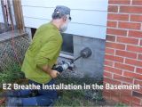Ez Breathe Ventilation System Radon Ez Breathe Ventilation System Installation Instructions Youtube
