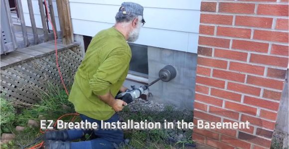 Ez Breathe Ventilation System Radon Ez Breathe Ventilation System Installation Instructions Youtube