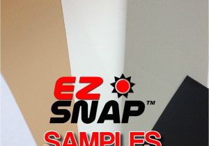 Ez Snap Rv Skirting Sample Pack with Rv Skirting Material Fasteners Ez Snapa