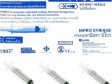 Ez Spa total Care 2 Lb Nipro 10ml 10cc Syringe without Needle Luer Slip 100 Box