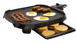 Faberware Family Size Griddle Faberware Family Size 14 Quot X 14 Quot Griddle Black Home Garden