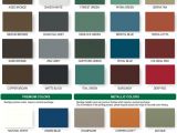 Fabral Metal Roofing Color Chart Fabral Metal Roof Color Chart