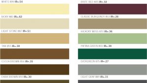 Fabral Metal Roofing Color Chart Fabral Metal Roofing Color Chart