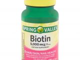 Fabric Stores Near Evansville In Spring Valley Biotin softgels 5 000 Mcg 120 Count Walmart Com